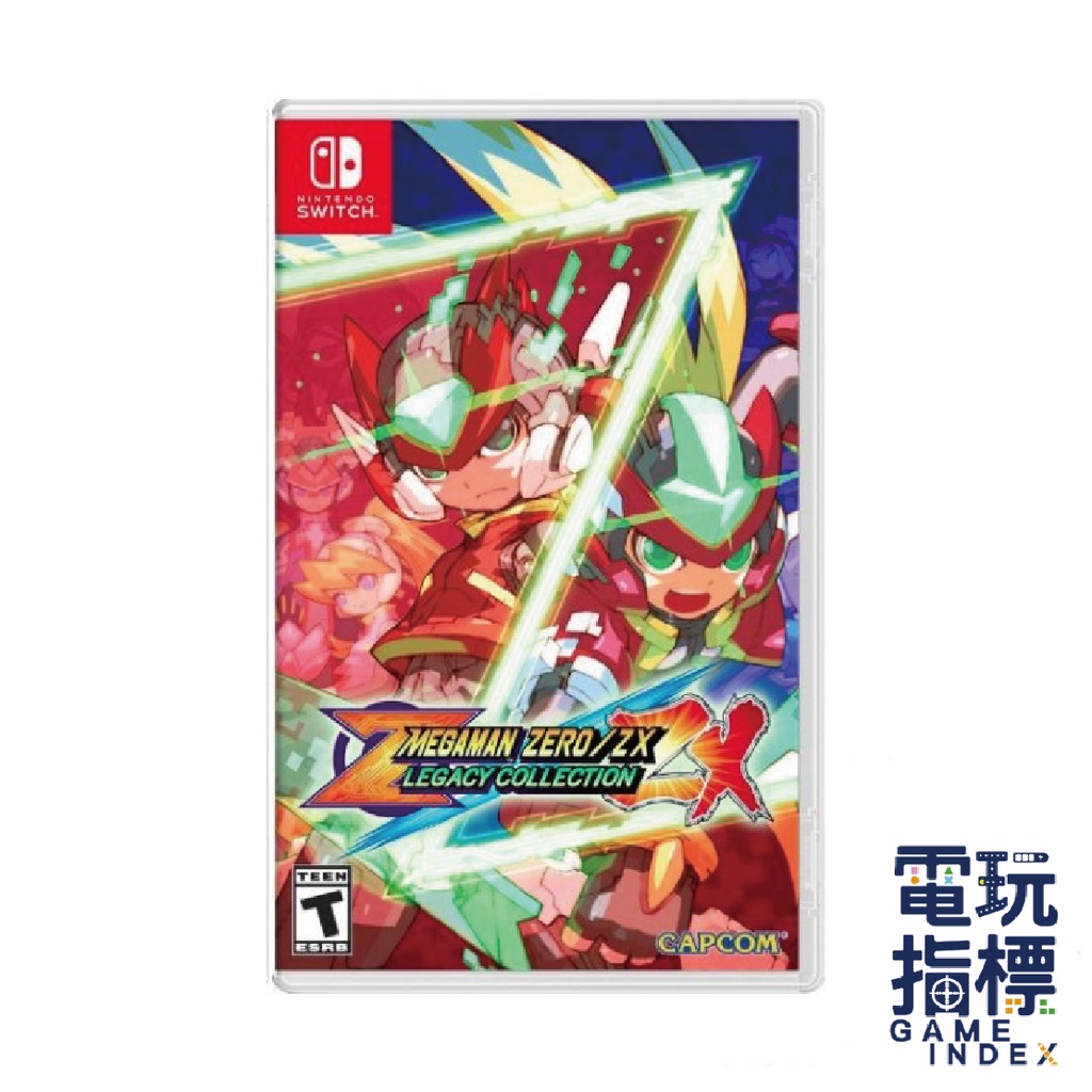 【電玩指標】十倍蝦幣 NS Switch 洛克人 ZERO / ZX 傳奇合輯 中文版 洛克人 ZX 傑洛 MEGA