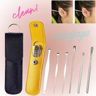 Ear Wax Cleaner Tool Set 6in1 PEMBERSIH PENGOREK TELINGA SET