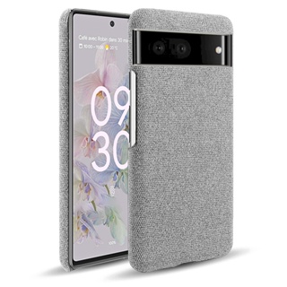 Google Pixel 7 Pro / 7 5G 皮革保護殼 尼龍布紋素色背蓋日式簡約手機殼保護套手機套