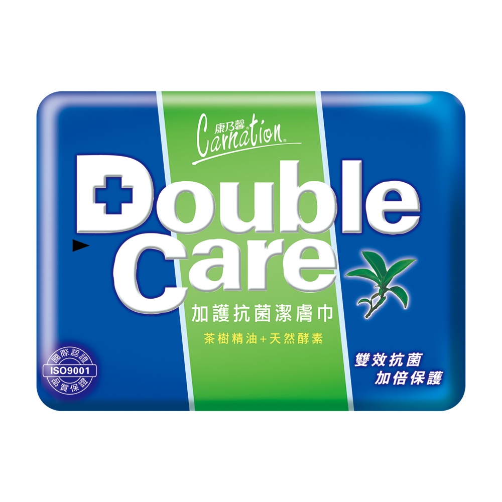 康乃馨Double Care抗菌濕巾20片ｘ24包/箱