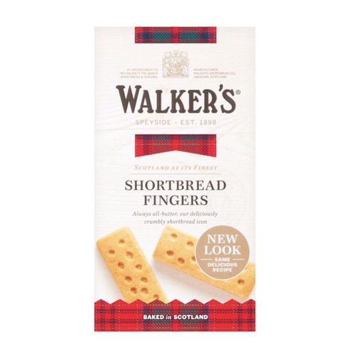Walkers Pure Butter Shortbread 160g蘇格蘭餅乾160克