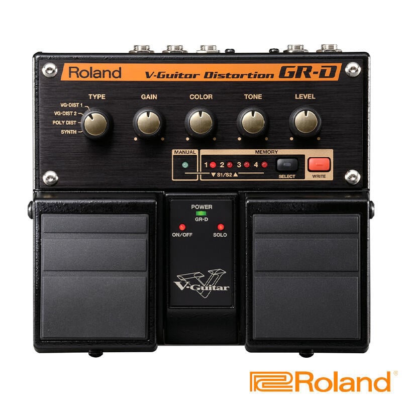 Roland GR-D 破音綜合效果合成器 另贈原廠9V變壓器 內建GK效果器【又昇樂器.音響】