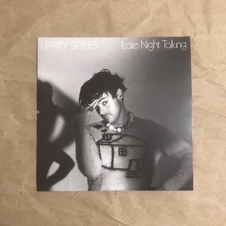 Harry styles 哈利 Late Night Talking 限量手寫編號單曲CD