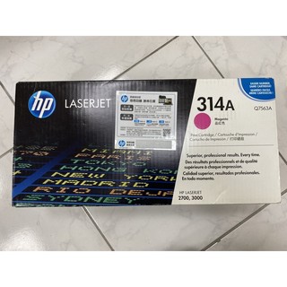 機器壞了碳粉匣隨便賣HP原廠Color LaserJet紅色碳粉匣 Q7563A