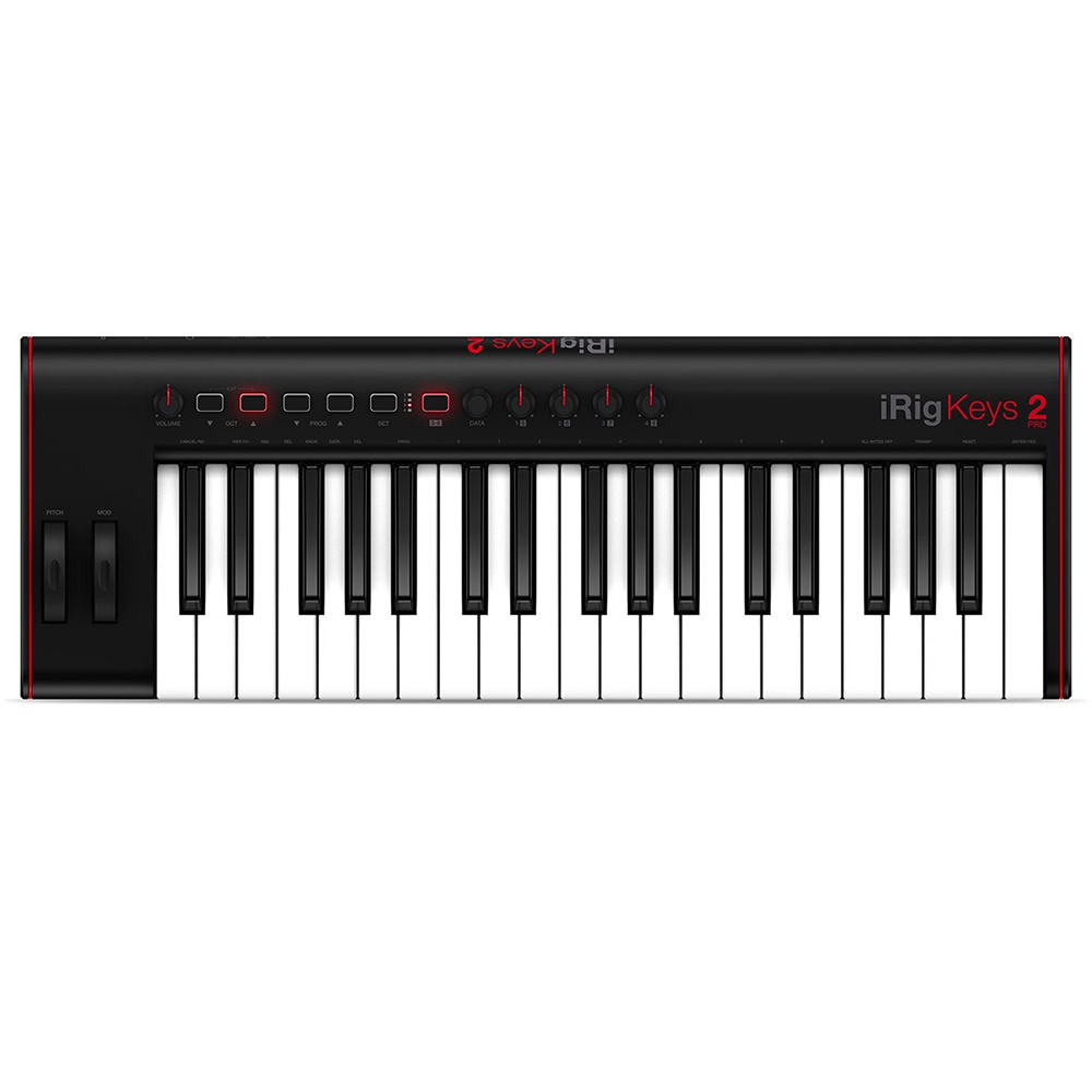 年終出清 IK Multimedia iRig Keys 2 Pro 37鍵 MIDI鍵盤控制器 公司貨【民風樂府】