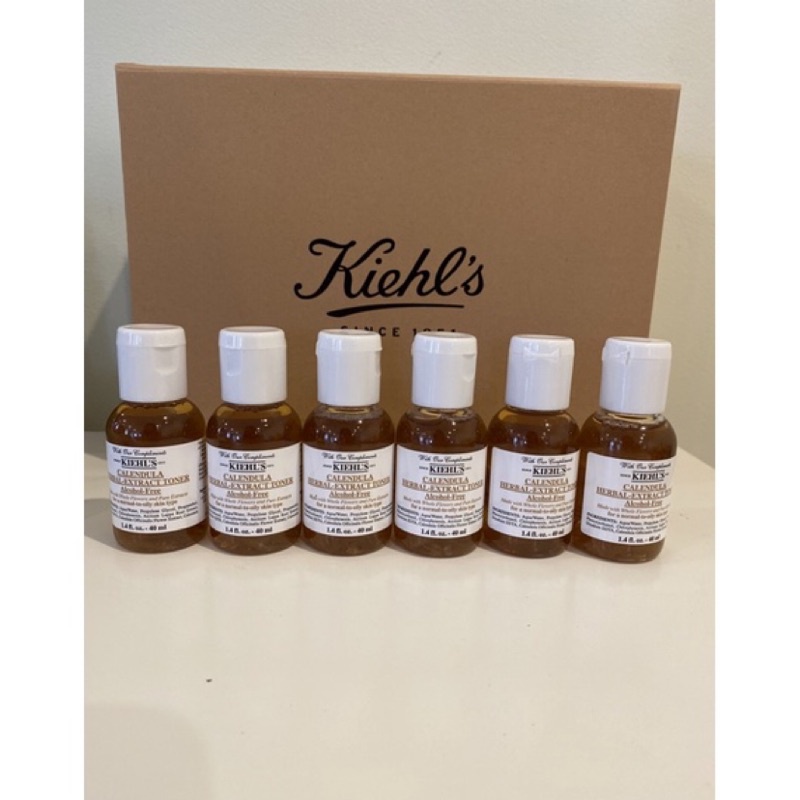 {契爾氏 Kiehl’s} 金盞花 植物精華化妝水40ml/500ml 金盞花水凝霜7ml