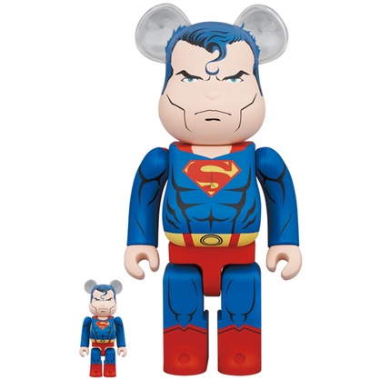 [HMHD]BE@RBRICK 庫柏力克熊 超人 SUPERMAN(BATMAN: HUSH Ver.) 500%