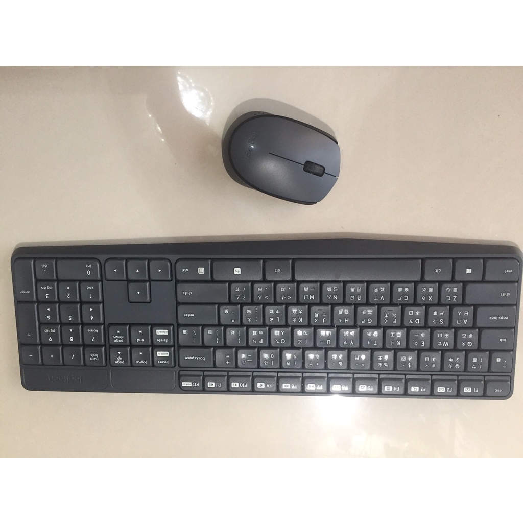 羅技MK235無線鍵盤滑鼠組(9成新)