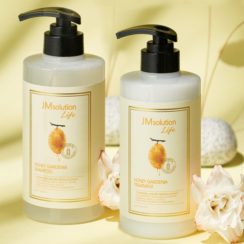 韓國 JM solution 頂級奢華 香水洗髮乳 香水護髮乳 蜂蜜梔子花 500ml 洗髮精 洗髮乳 潤髮乳
