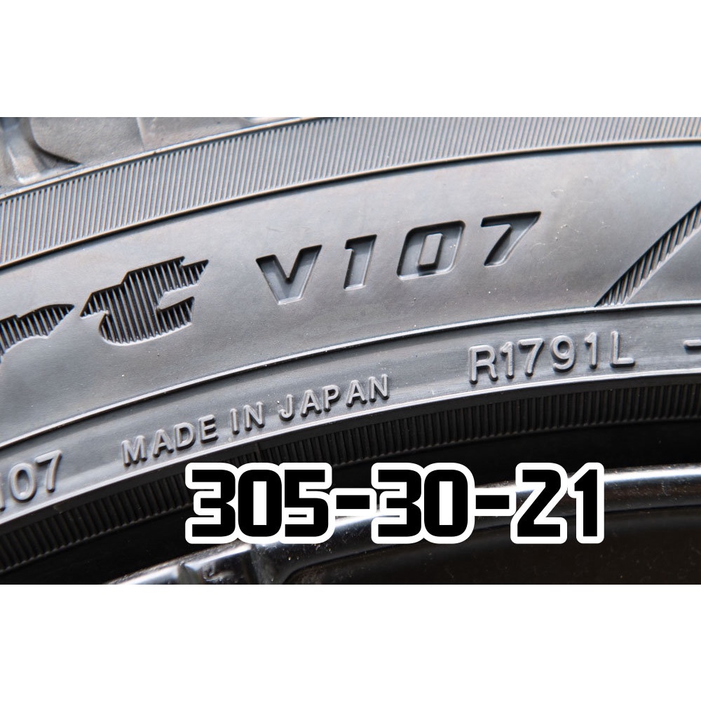 小李輪胎 YOKOHAMA 横濱 V107 305-30-21 全新輪胎 高品質 全規格 特價 歡迎詢價 詢問