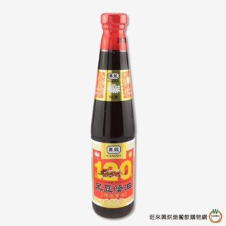 黑龍 【秋菊】黑豆蔭油 (膏油) 400ml ( 總重 : 800g ) / 罐