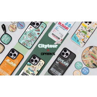 【韓國手機殼】限定版 CITY TOUR X DPARKS 透明卡片收納保護 韓國產品