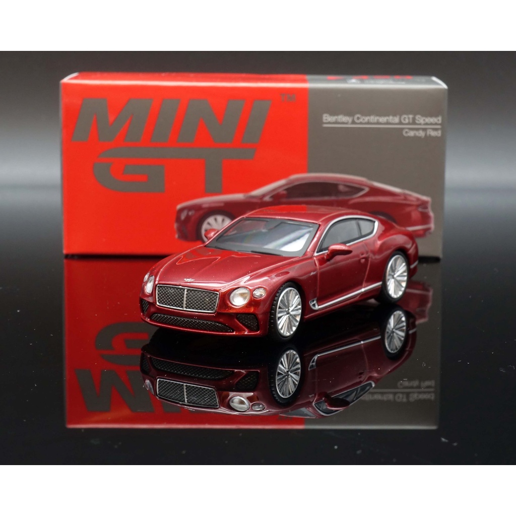 【MASH】現貨特價 Mini GT 1/64 Bentley GT Speed 2022 RED #420 左駕