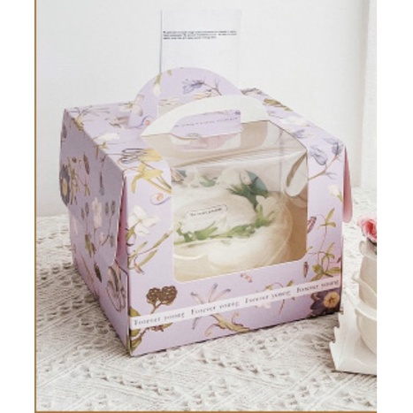 4寸 6寸 手提芝士蛋糕盒 6寸芝士蛋糕盒 4寸 戚風蛋糕盒 乳酪蛋糕盒 4寸奶油蛋糕盒 6寸芝士盒 蛋糕盒