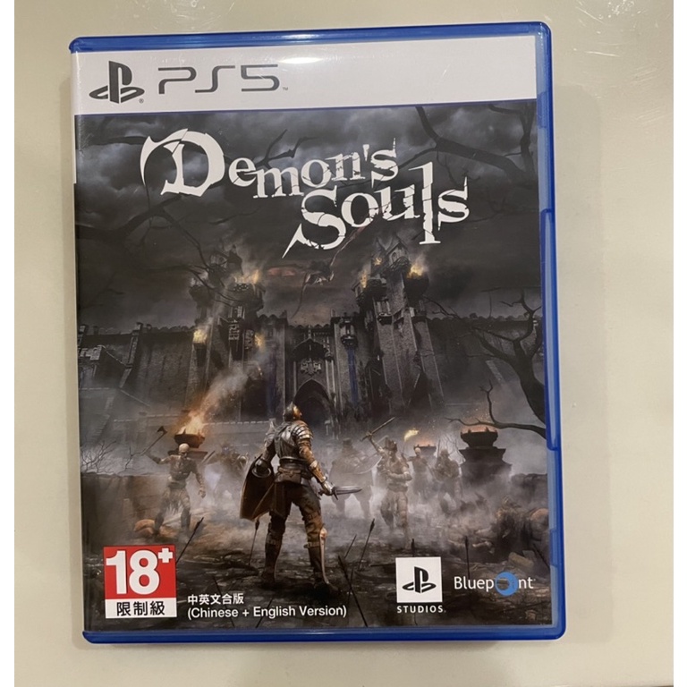 PS5 惡魔靈魂 重製版 二手遊戲光碟 中文版