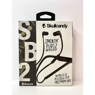 《視冠》年終出清 Skullcandy 骷髏糖 SB2 藍牙 入耳式耳機 黑銀色 S2PGHW-174 公司貨