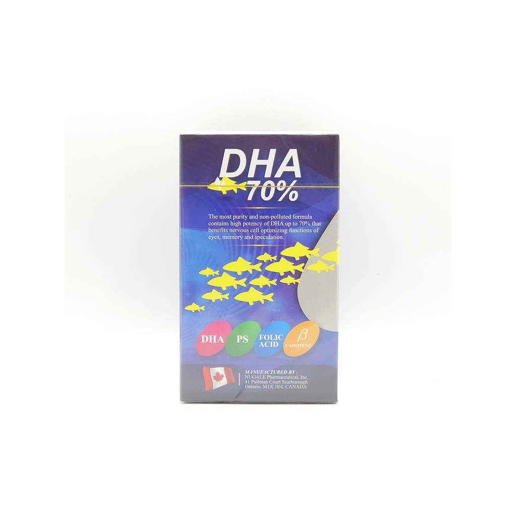 力泰 諸葛因子魚眼窩油DHA70%軟膠囊 100粒/盒【詠晴中西藥局】加拿大進口