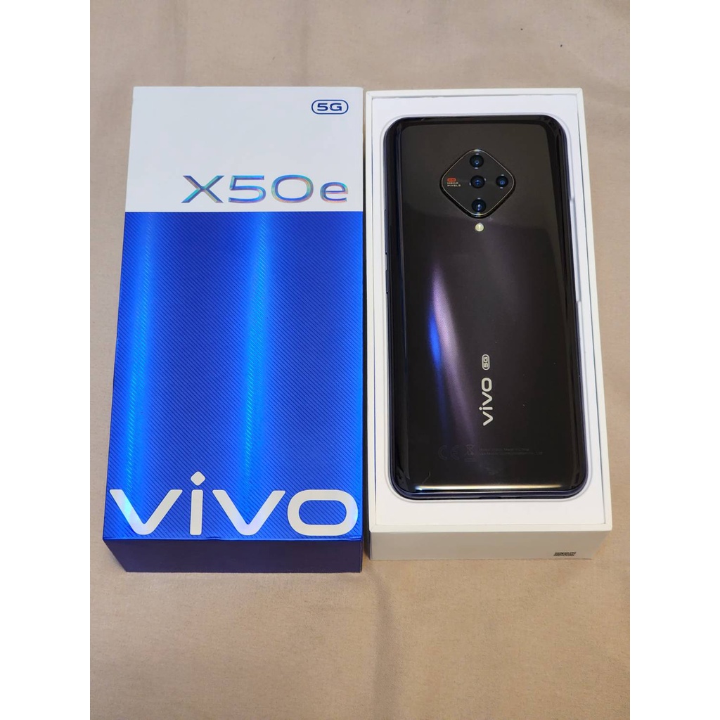 Vivo X50e 5G 夜幕藍 二手 近全新 有盒 送空壓殼