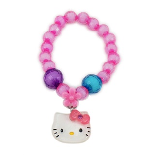 卡漫城 - Hello Kitty 手鍊 粉紫珠 ㊣版 韓版 飾品 手鏈 手環 女孩 首飾 配件 裝飾