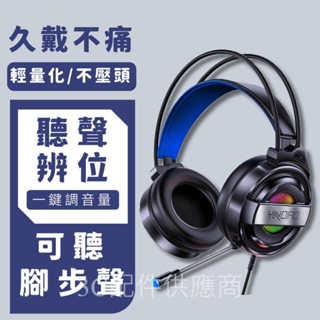 【臺灣現貨】Q3 頭戴式耳機 有線耳機 電競耳機 遊戲耳麥 帶麥 USB 7.1聲道