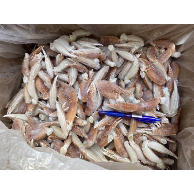 大扁蟹腳 一包一斤600g(薄殼肉多鮮甜)
