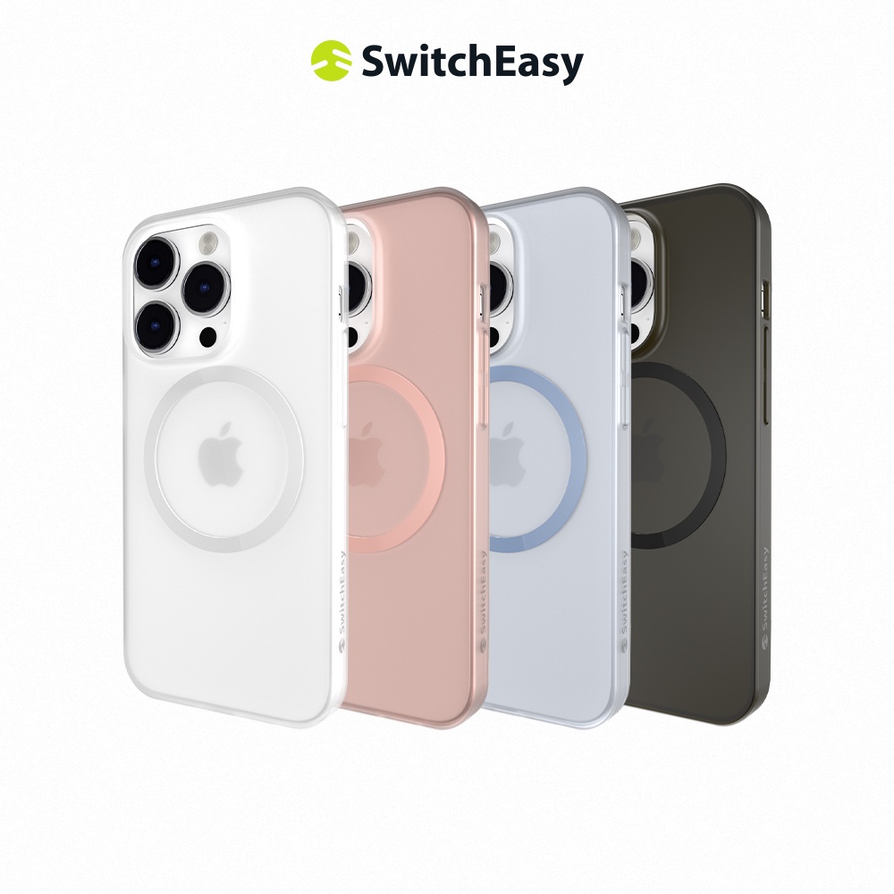 【SwitchEasy 魚骨牌】適用iPhone14系列 Gravity M 極致輕薄磁吸手機殼(支援MagSafe)