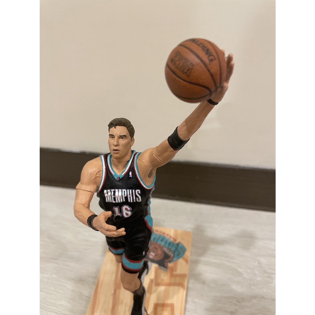 麥法蘭Mcfarlane 六吋公仔  NBA 灰熊 GASOL 賈索 二手