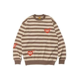 【日貨代購CITY】2022AW HUMAN MADE STRIPED KNIT SWEATER 愛心 毛衣 條紋 現貨