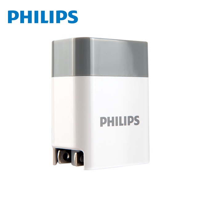 【Philips 飛利浦】PD+QC 18W 2孔充電器