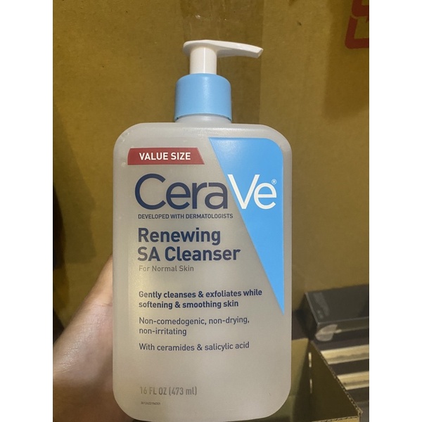 美國版CeraVe SA深層潔淨凝膠 SA Renewing Cleanser