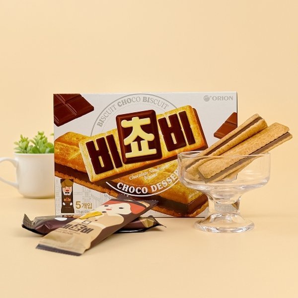 ORION 好麗友 巧克力夾心餅乾 125g/5入 巧克力 餅乾 夾心餅乾 韓國新品 韓國 韓國代購