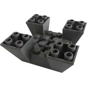 [樂磚庫] LEGO 30373 斜形 反向型 深灰色 6x6x2 4210640