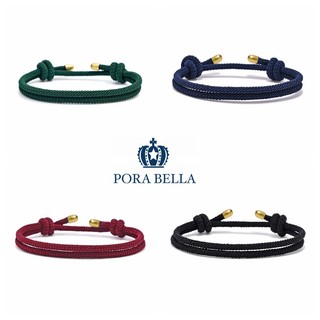 《Porabella》開運棉繩手繩 好運轉運招桃花 幸運姻緣 好人緣紅繩手鍊 調節式手繩 Bracelets