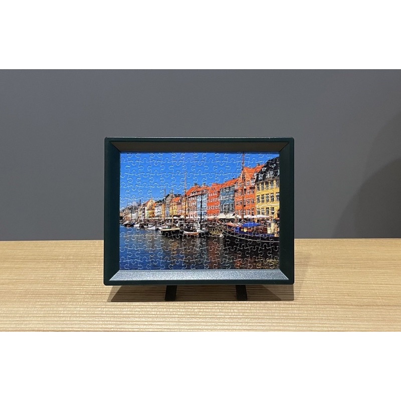 【Pintoo】小畫架拼圖 迷你150片 哥本哈根 新港港口 客廳 房間 辦公室 書桌 裝飾 拼圖 歐洲（近全新）