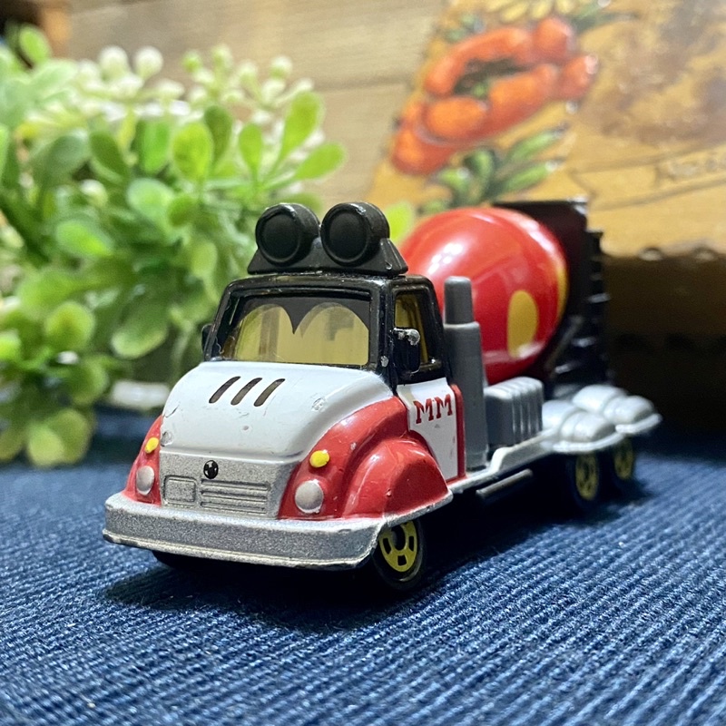 Tomica 紅色 Jolly Mixer 迪士尼 米奇水泥車 水泥車 Disney 米老鼠 水泥預拌車 預拌水泥車