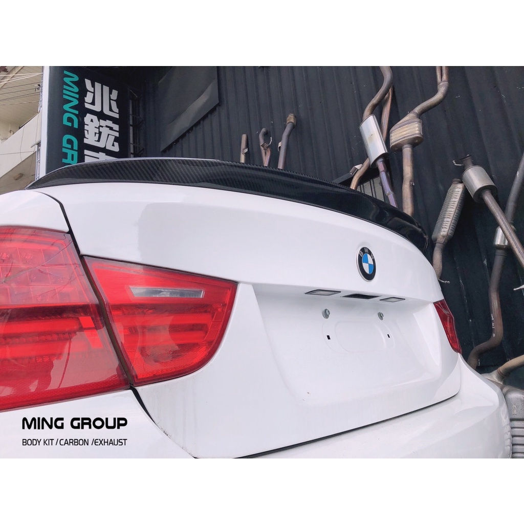 【MING GROUP國際】BMW E90 P款 碳纖維尾翼