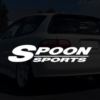 SPOON 貼紙 SPOON貼紙 汽車貼紙 車身貼紙 JDM 改裝 車貼 K6 K8 K12 K14 FIT CRV