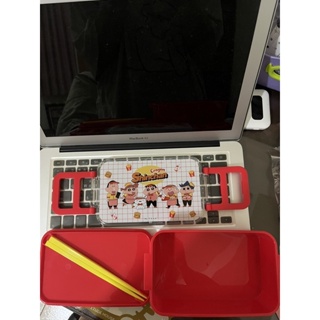 全新日本代購蠟筆小新速食店系列便當盒