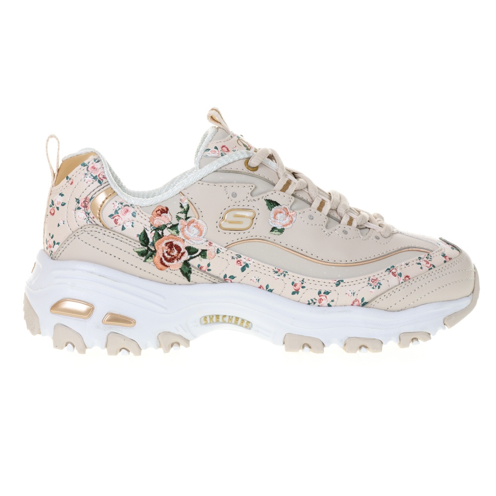 SKECHERS 休閒鞋 運動鞋 DLITES 女 149639OFPK 奶茶色