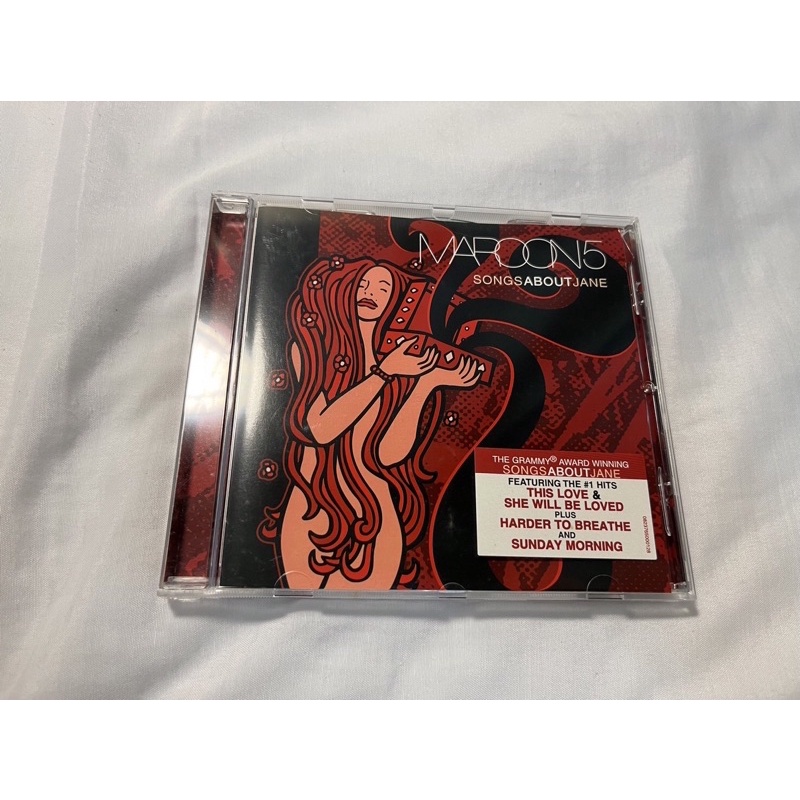 Maroon 5 魔力紅 Songs About Jane 專輯💽 CD