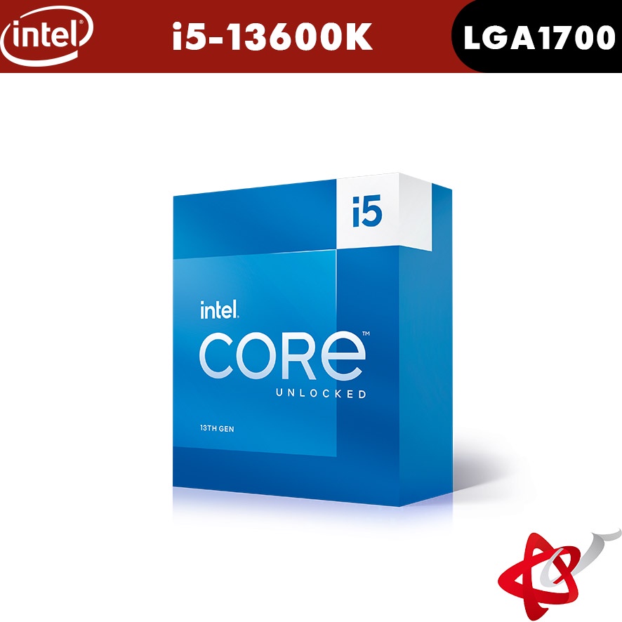 intel英特爾 i5-13600K 14核/8緒 13代 1700腳位 含內顯無風扇 CPU處理器 (預購)