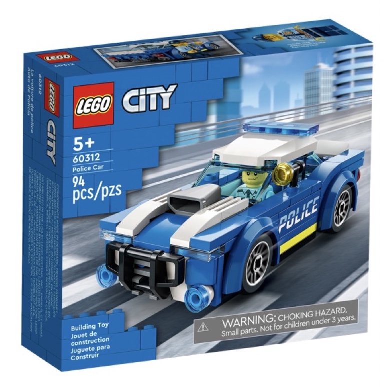 LEGO 樂高 CITY 60312 城市警車 城市系列