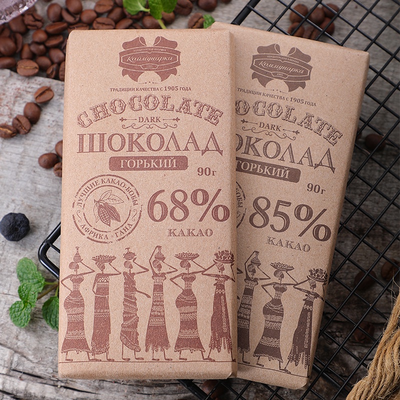賣完又要等囉【現貨➕發票】俄羅斯康美娜卡黑巧克力 90% 85% 72% 黑巧克力 巧克力 特濃巧克力