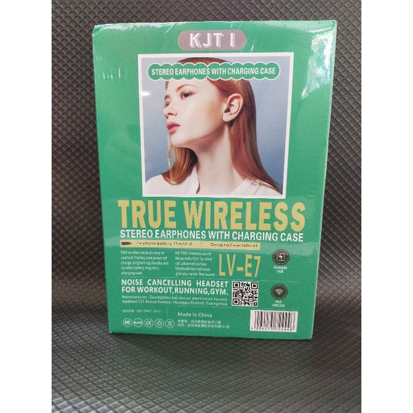 (全新現貨)kjti true wireless 藍芽V5.0耳機-粉色