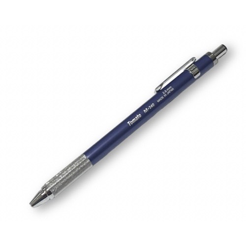 TOMATO 工程筆 M-240 2.0MM 黑色筆芯 日本製 漸進式 藍 建築用 漸進式自動工程筆 製圖筆 木工筆