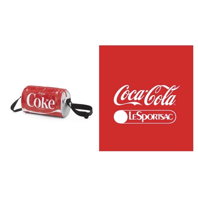 LeSportsac 專櫃正版 （絕版收藏）可口可樂2020年限定紀念款側背包