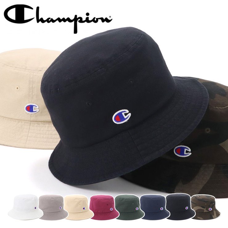 日本境內版 Champion 簡約低調有型漁夫帽-黑色