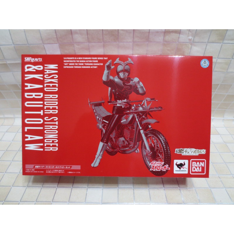 S.H.Figuarts SHF 假面騎士 - 強人 &amp;  KABUTOLAW 機車