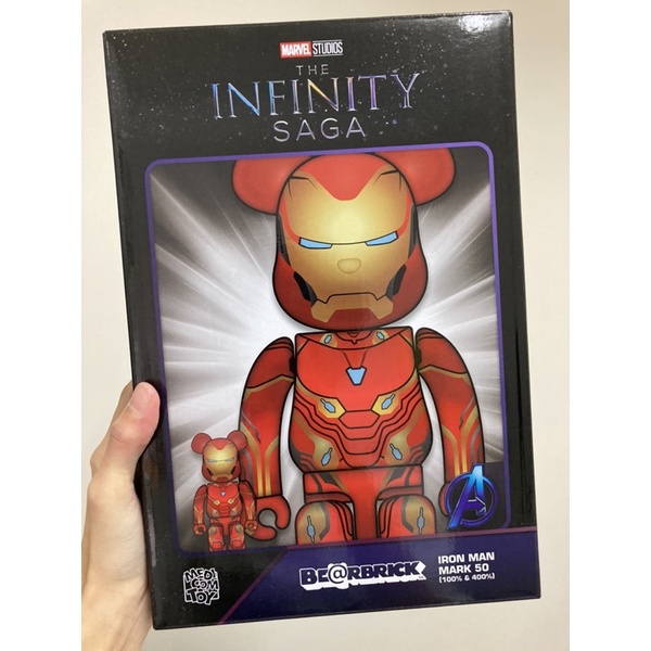 Be@rbrick IRON MAN Mark 50 鋼鐵人 馬克50 500% 東京展覽限定 全新未拆