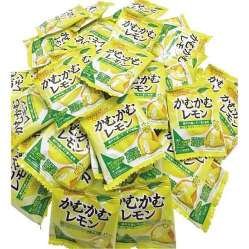 【現貨在台】🇯🇵 日本 かむかむ 三菱食品 檸檬 咀嚼糖 維他命C軟糖